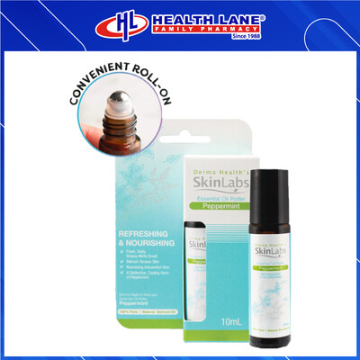 SKINLABS ESSENTIAL MINYAK ROLL ON PEPPERPUDINA(10ML)